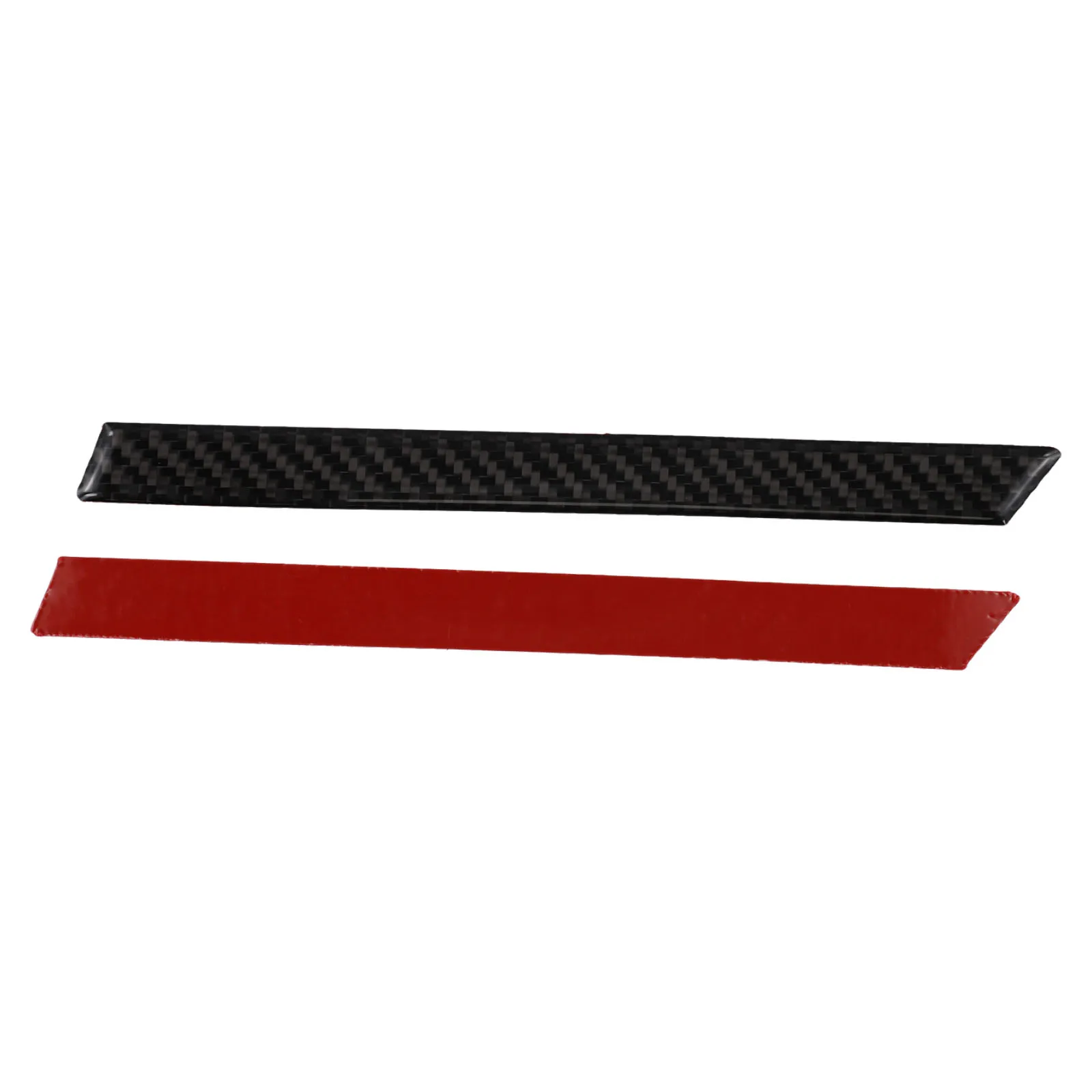 Car Interior Decal Interior Door A Pillar Decor Cover Trim Carbon Fiber Dust Prevention Easy Installation Scratch Prevention
