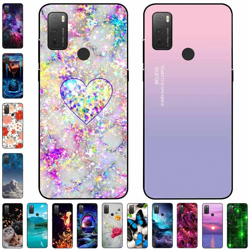 Funda protectora de silicona para TCL 20E, protector suave de silicona para TCL 20E, TCL20E, TCL20E, TCL20E