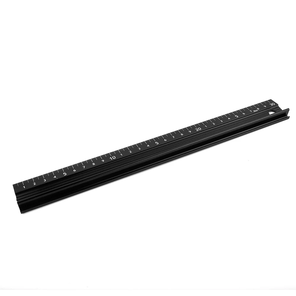 210x35x12.5mm/310x35x12.5mm Accessory Ruler Straight Ruler Multi-function Non-slip Parts Protective Woodworking