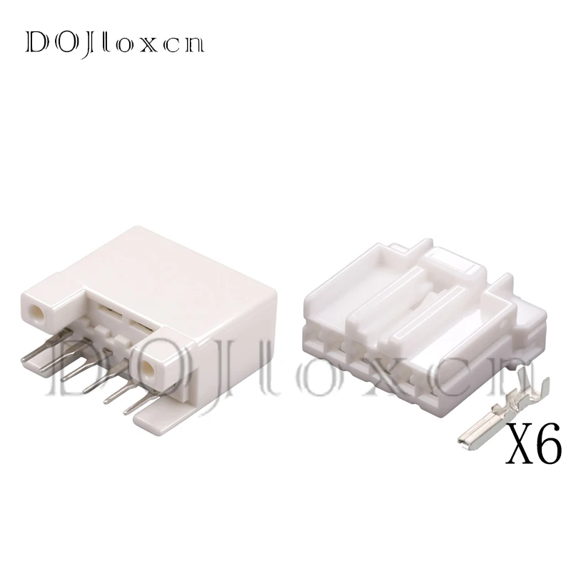 1 Set 6 Pin 368504-1 368502-1 Car Modification Socket Parts Auto Docking Connector AC Assembly 174930-1 174923-1
