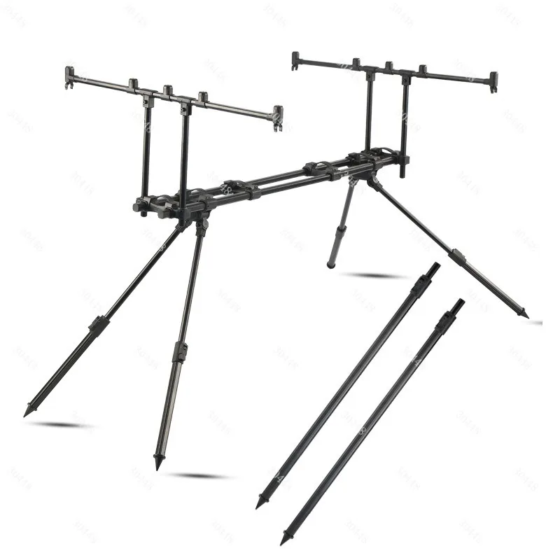 Aluminum alloy sea fishing rod holder, quick detachable, european style casting rod telescopic rp211-8080 six-legged