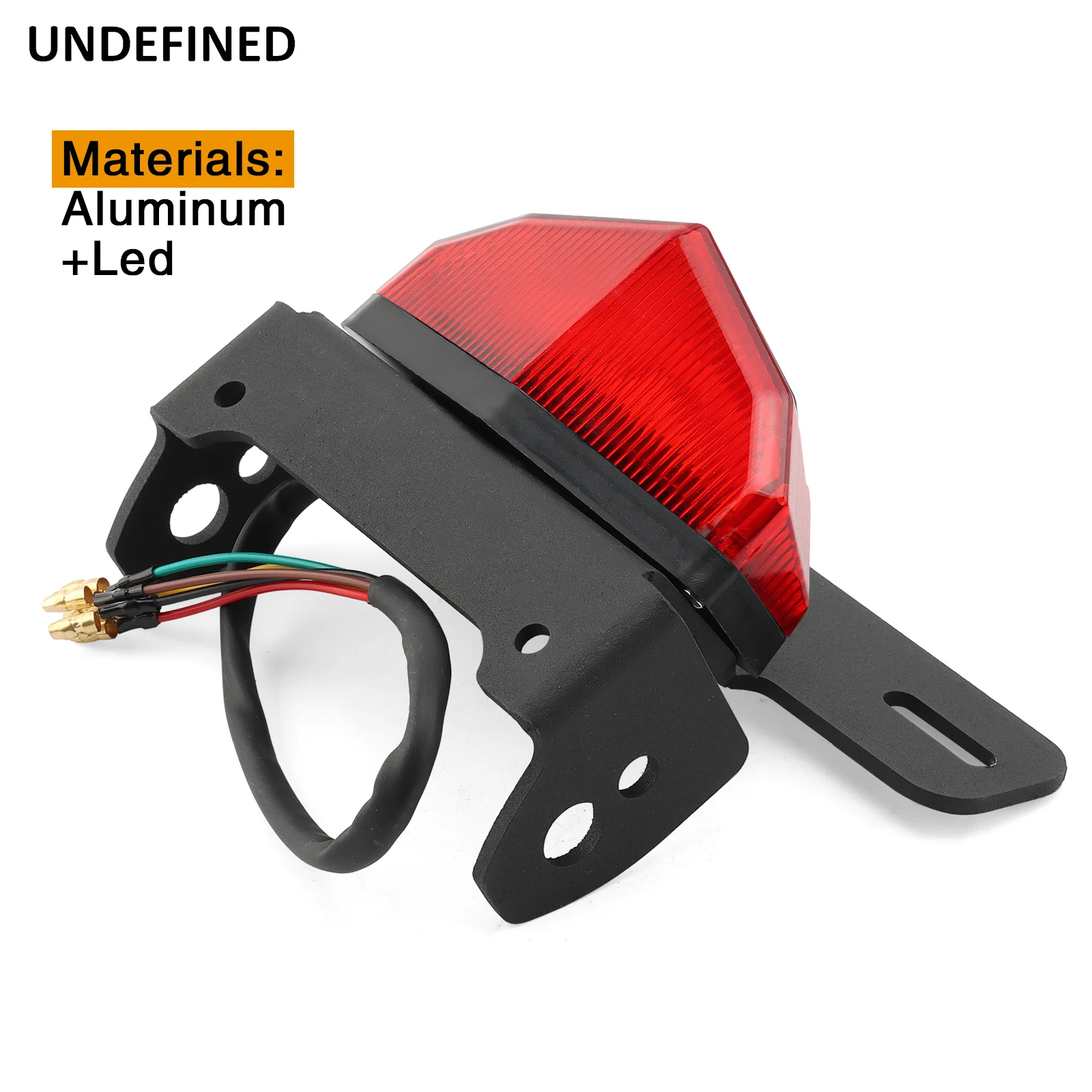 Red Lens Motorcycle License Plate Tail LED Light Tidy Fender Taillight Turning Signal Kit Fits For SUZUKI DRZ DRZ400 E/S/SM