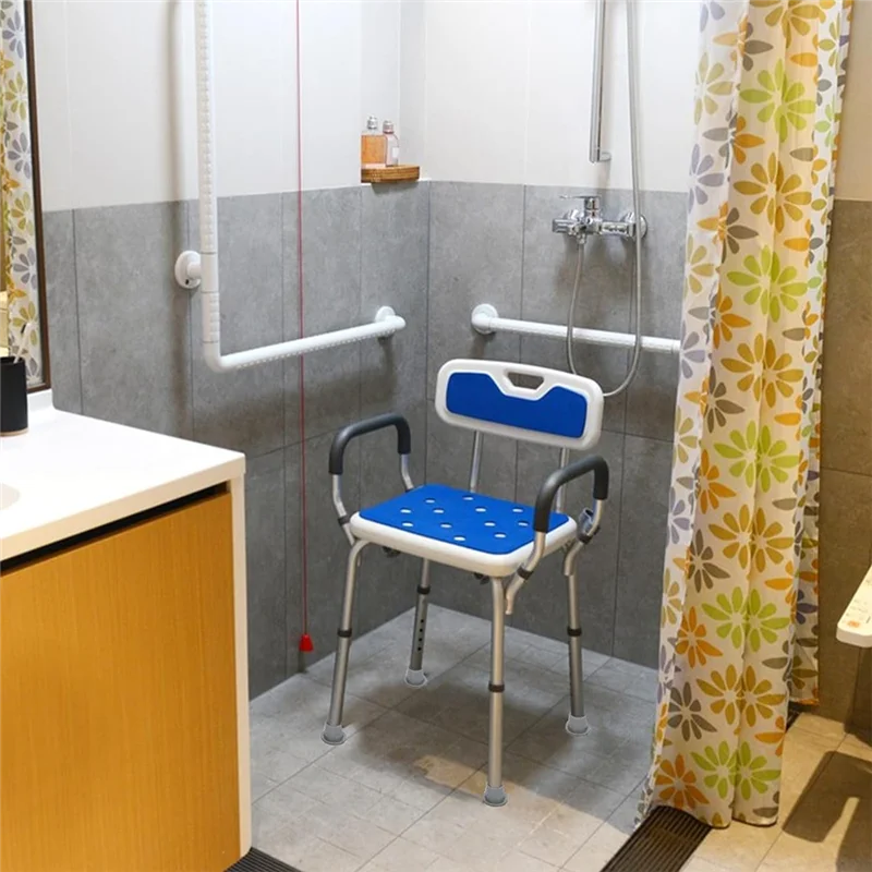 A47F-8Pcs استبدال قدم لكرسي الاستحمام مقعد حمام المطاط نصائح عدم الانزلاق دش مقعد وحوض نقل شفط كأس قدم