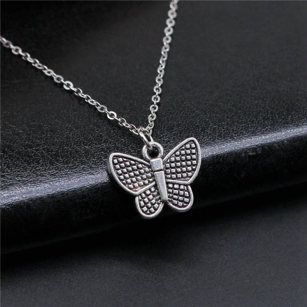 Sejuani Dragonfly Butterfly Phone Pendant Chain For Men Jewelry And Accessories Gift 40cm Short Chain