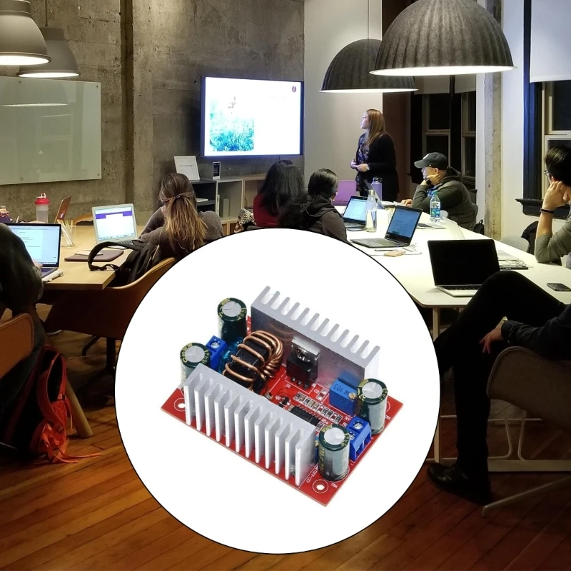 Geavanceerde DCStep Up Converter, 8,5-50V naar 10-60V Voedingsconverter voor Computerkantoren Toepassingen