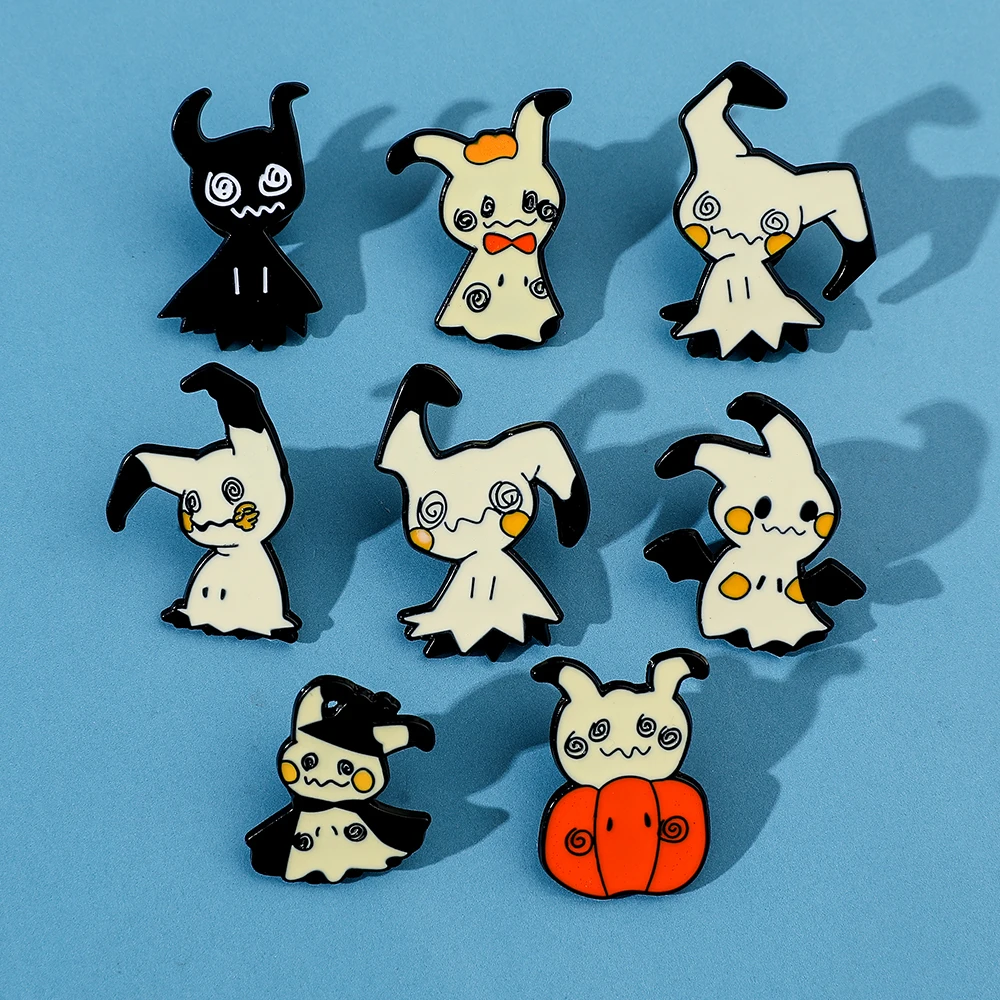 

Pokémon Pikachu Enamel Brooch Metal Anime Action Figures Cartoon Badge Lapel Pins Boy Toys Gifts