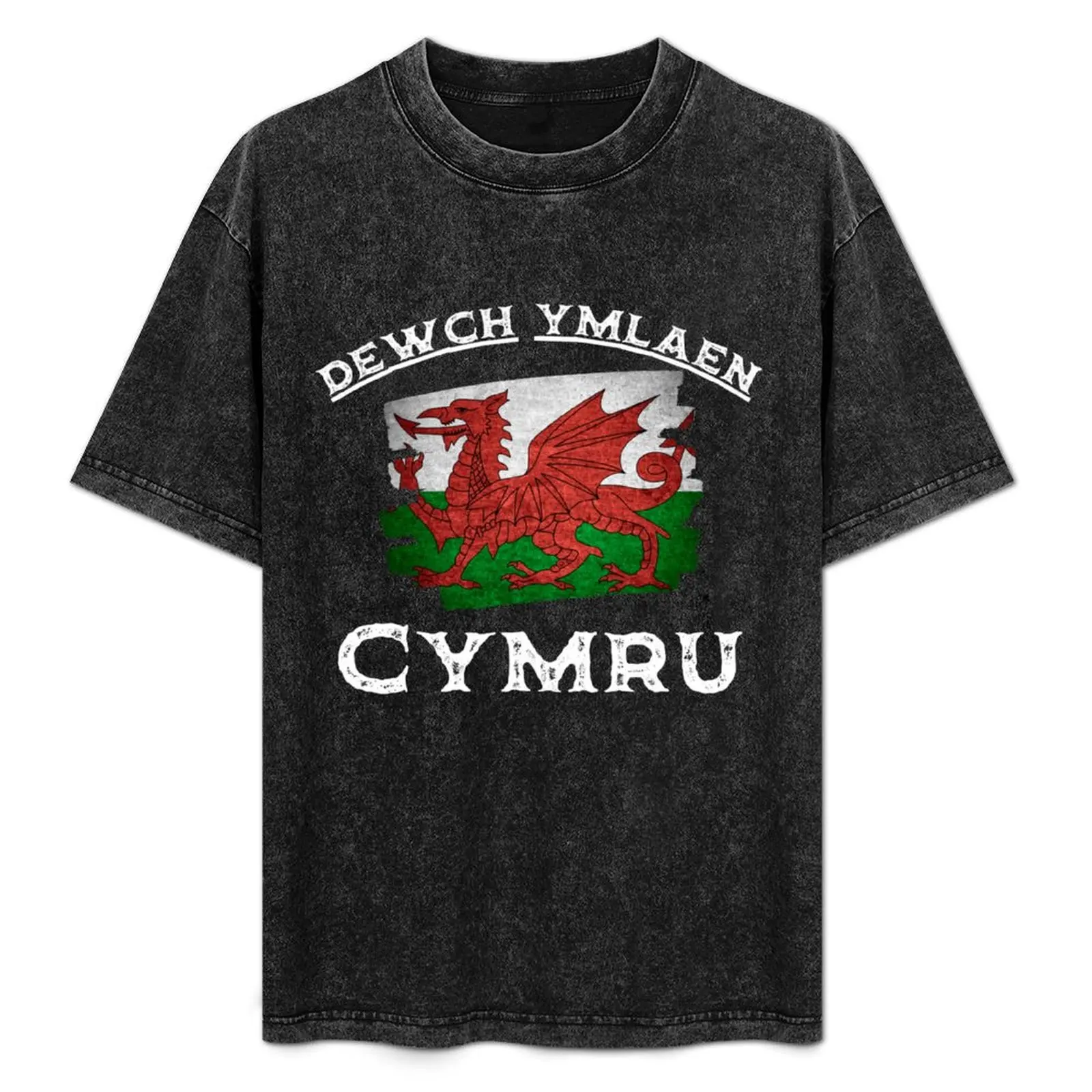 

Come on Wales dewch ymlaen Cymru Wales Fan T-Shirt Soft Anti-Shrink Cotton Tee