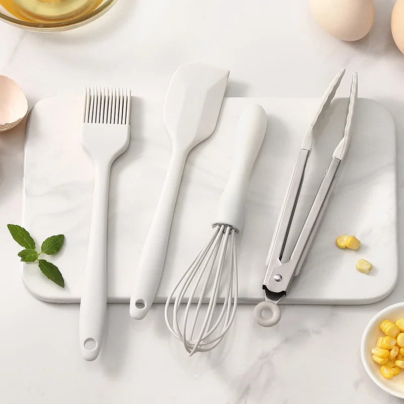 

Silicone Baking Cake Pastry Spatula Cream Batter Egg Beater Mixer Kitchen Bread Pies Food Clip Non-stick Barbecue Oil Brush