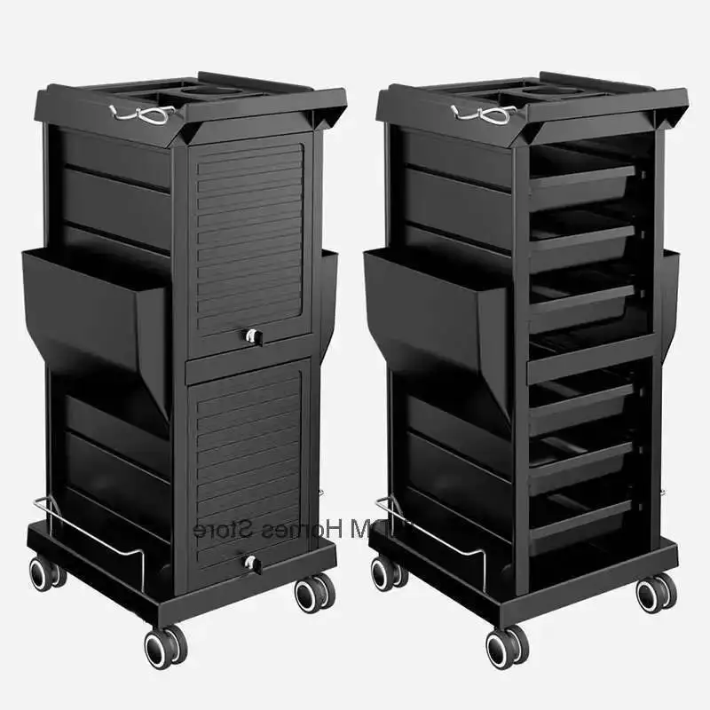 

Простая тележка для салона, парикмахерская, вспомогательный автомобиль с колесами, многофункциональная мебель для салона, парикмахерская, скандинавский магазин, тележка для инструментов