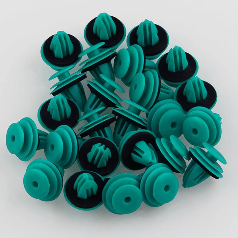 25 Pcs Trim Panel Nylon Retainer Clips For