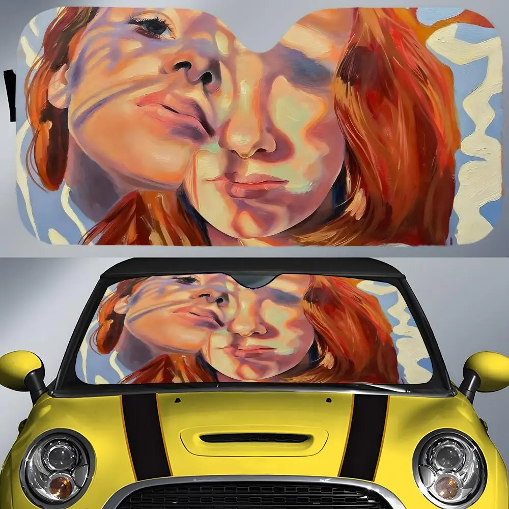 

Artist Lane Holtgaard Sun Visor Car Front Windshield Sun Shade UV Block Heat Insulation Sun Visor Window Cover