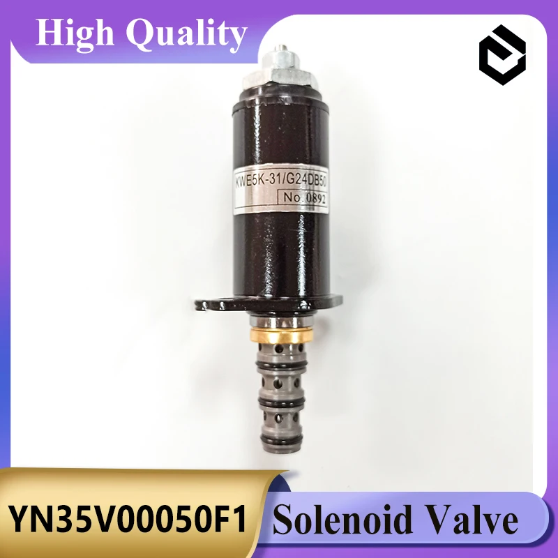 Solenoid Valve YN35V00050F1 KWE5K-31/G24DB50 for SK200-8 SK250-8 SK330-8 SK350-8 Excavator Parts