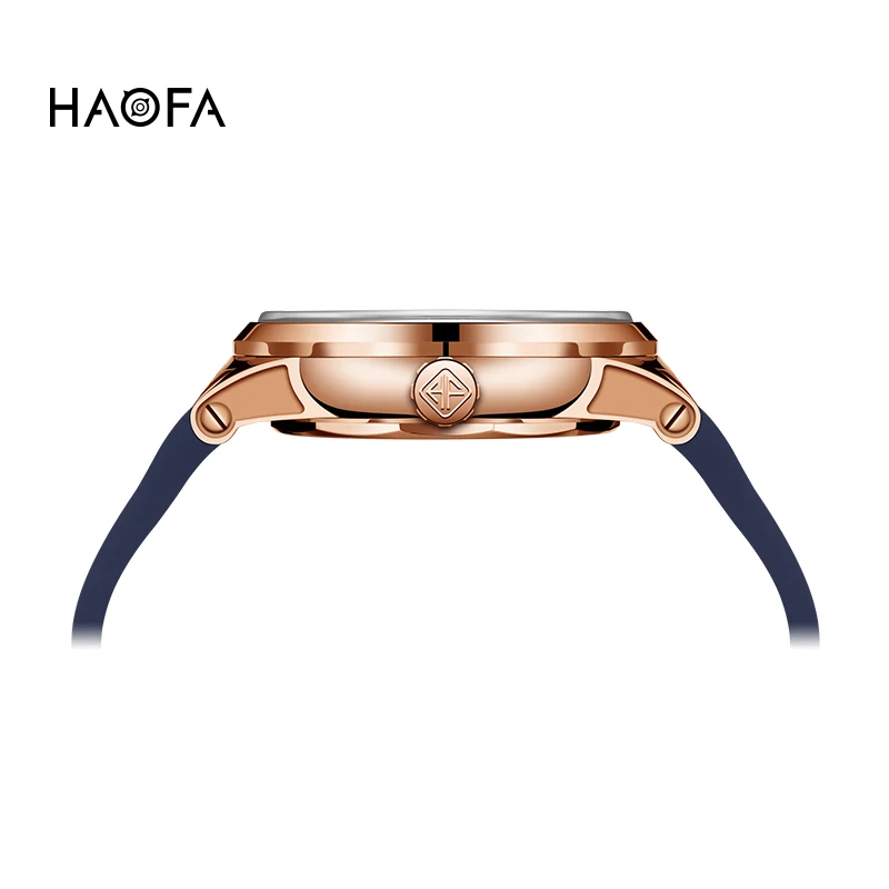 Haofa Carrousel Man Watch Manual Mechanical Sapphire Karrousel Flying Movement Vintage Watches For Man Waterproof Luxury 1952