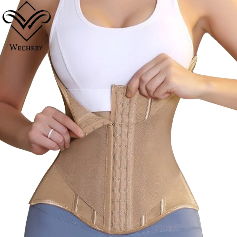 Wechery Belts For Women Reduce Belly Shapewear Tummy Control Body Shaper girdle U - shaped Chest Support Waist Trainer