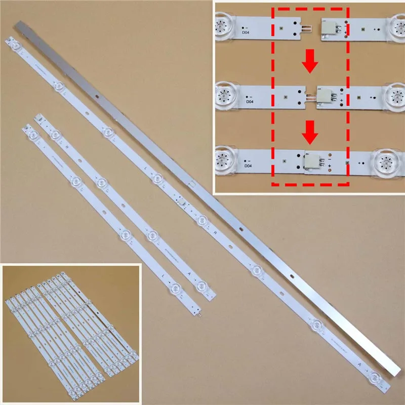 LED バックライトストリップ Xiaomi L43M5-5ARU L43M5-5ARUM L43M5-5A L43M5-4X L43M5-FA バー RF-FP430005SE30-0801 A5 A0 アレイバンド