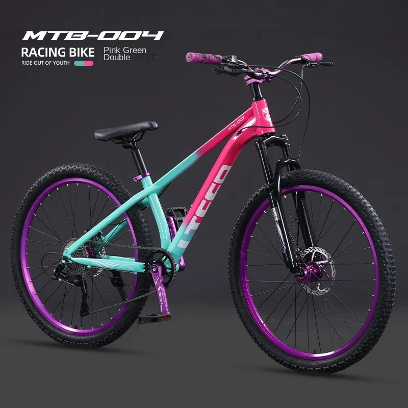 ZHIO Hill Bike Горный велосипед Уличный взрыв Внедорожный велосипед с переменной скоростью для мальчиков и девочек Дисковый тормоз Горный велосипед