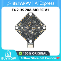 BETAFPV F4 2-3S 20A AIO FC V1 for Pavo 20 Pro Pavo Pico Brushless Whoop Quadcopter HX115 SE Toothpick Drones