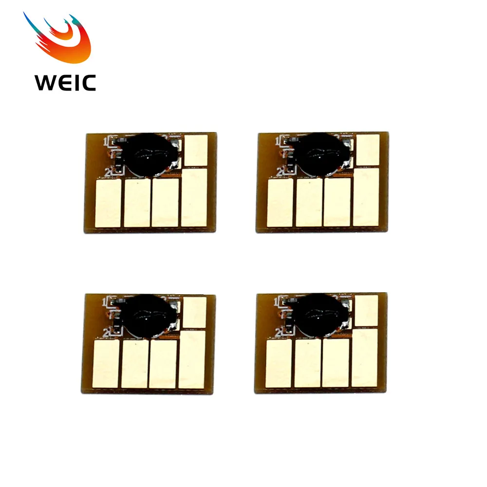 HP 10 82 4 Teil/satz Tintenpatrone Permanent Chip für HP 10 82 Für HP Designjet 500 500PS 800 800PS Drucker