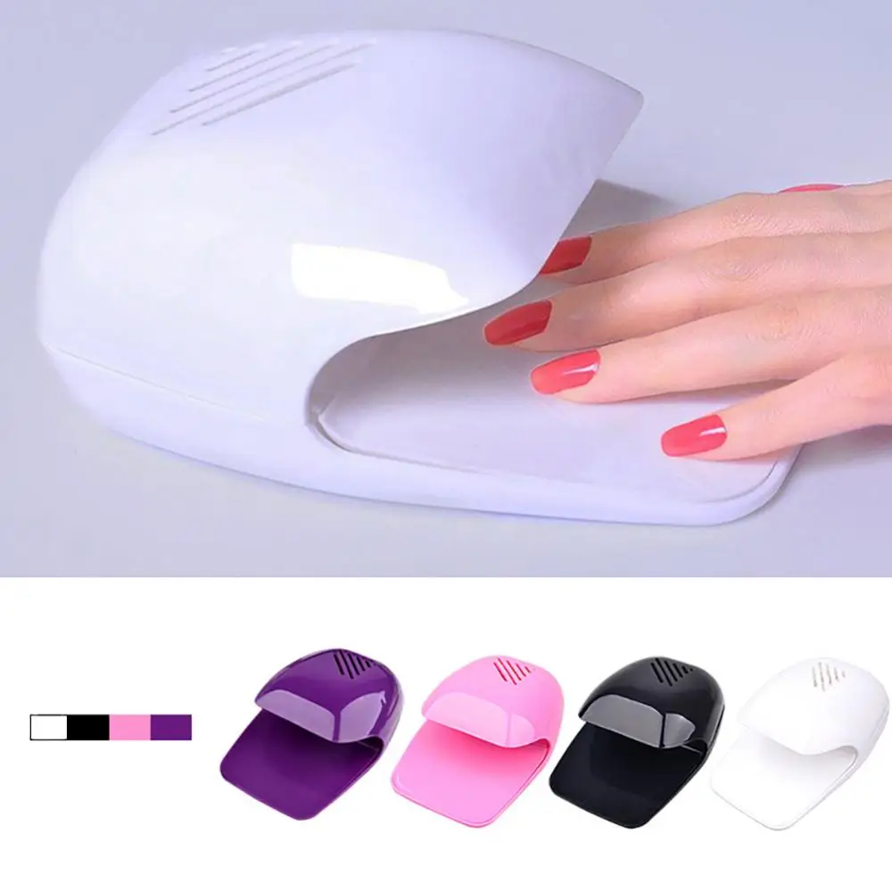 Máquina secadora de esmalte portátil, Finger Toe Drying Blow Fan, Manicure Art Tool