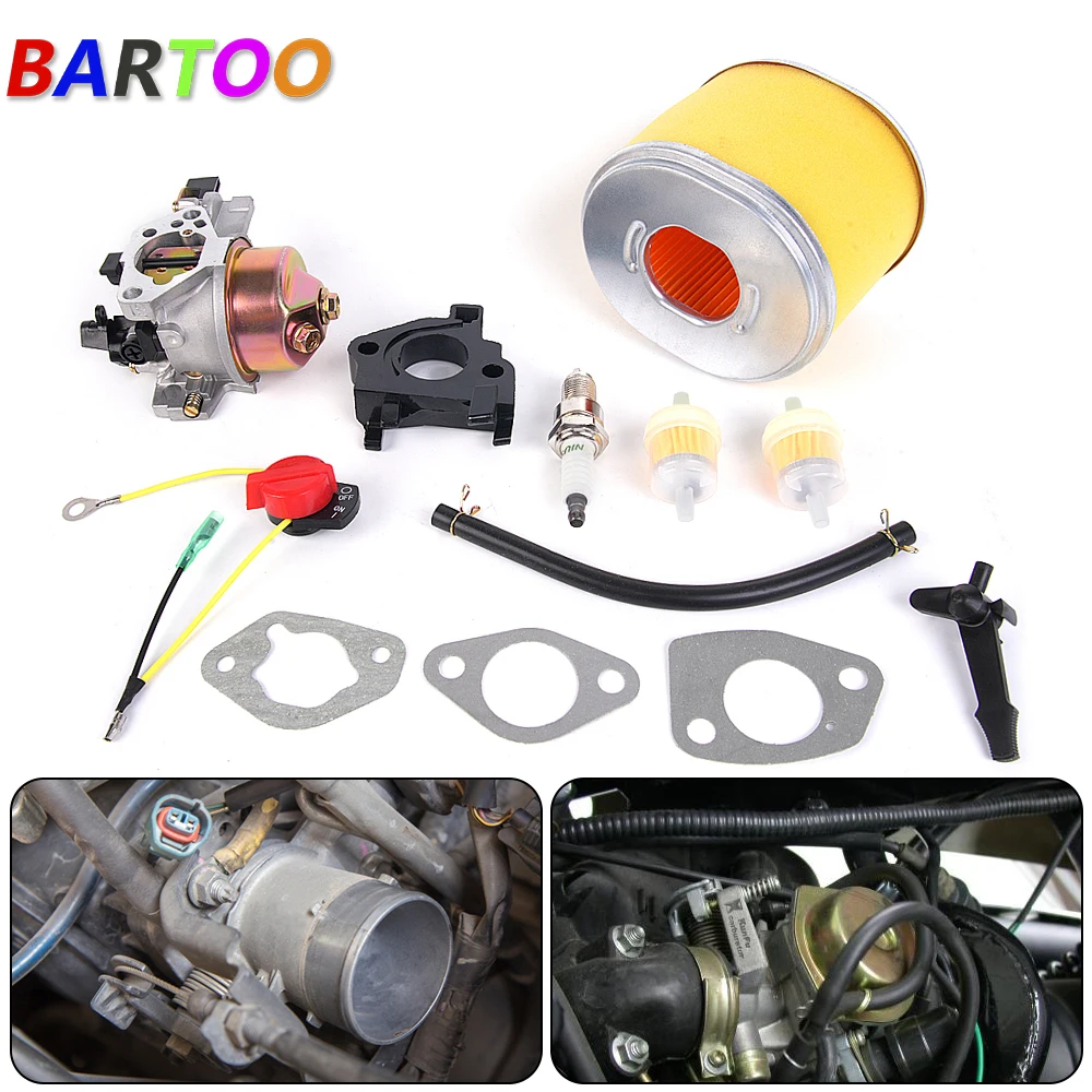 Carb Kit Replacement for Honda GX340 GX390 11HP 13HP Generator Water Pump Engine OEM FRG029