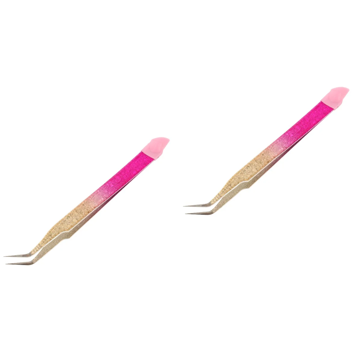 

2pcs Multi-Functional Nail Tweezer for Precision Application of Nail Sticker Alloy Nail Sticker Applicator Durable and