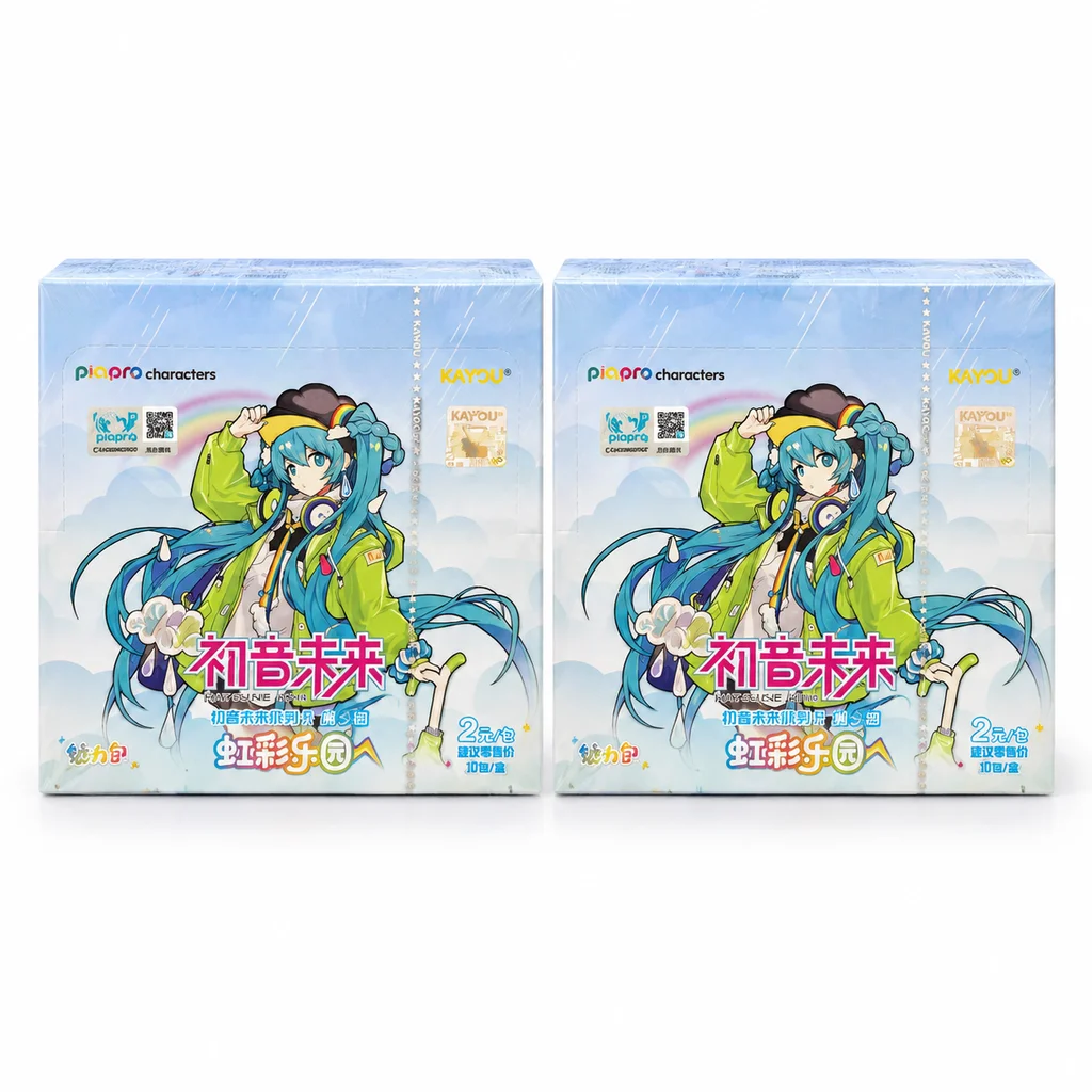 「初音ミクコレクションカード」：ピアプロキャラクター、バーチャルシンガー、トレーディングカードゲーム。アニメファン向けの趣味グッズ、コレクションアイテム。