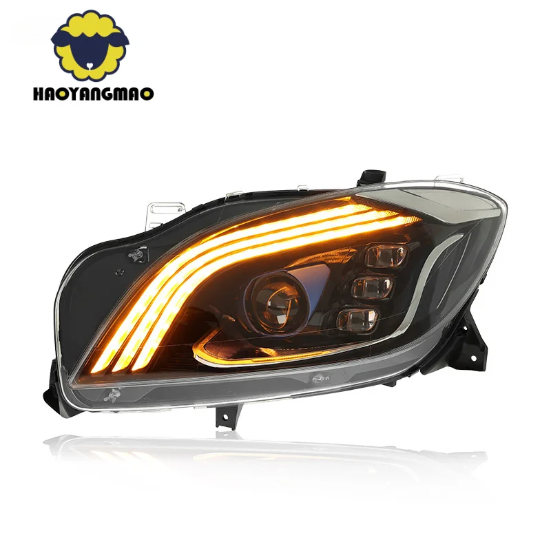 

Applicable to Applicable to12-15Mercedes-BenzMLHeadlight assemblyW166Modified Maybach ModelLEDLens Daytime Running Light Flowing