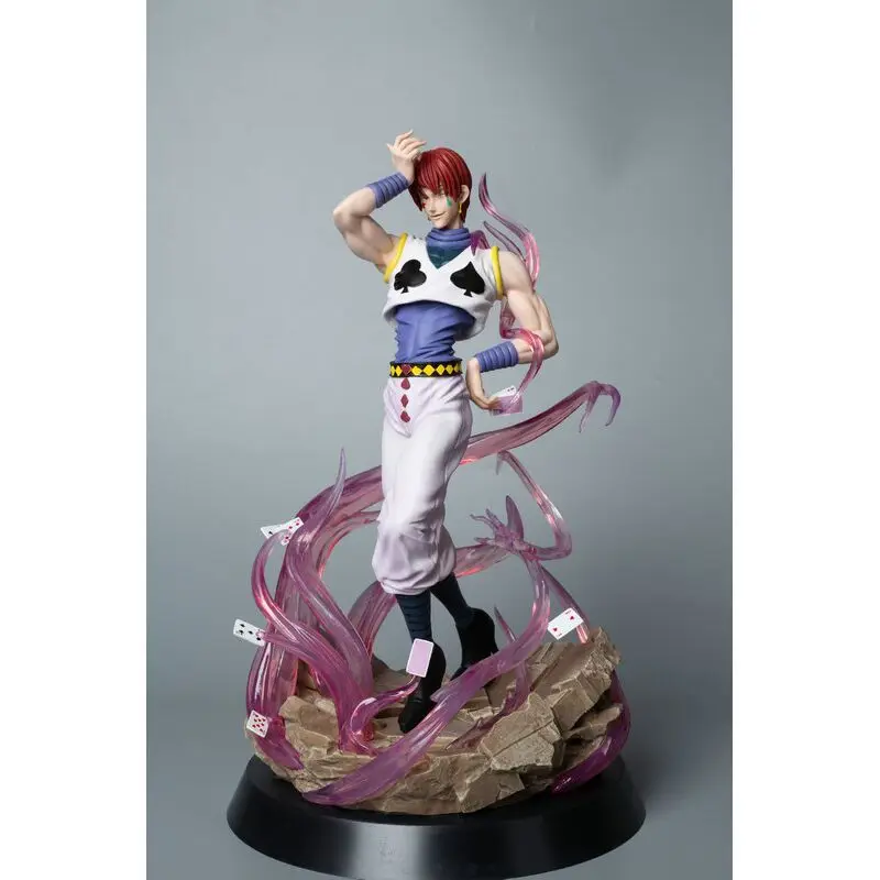 32cm GK Hunter x Huner Hisoka Excellent Action Figure Model Statue Collectibles Toy Birthday Gift For Friends No Box