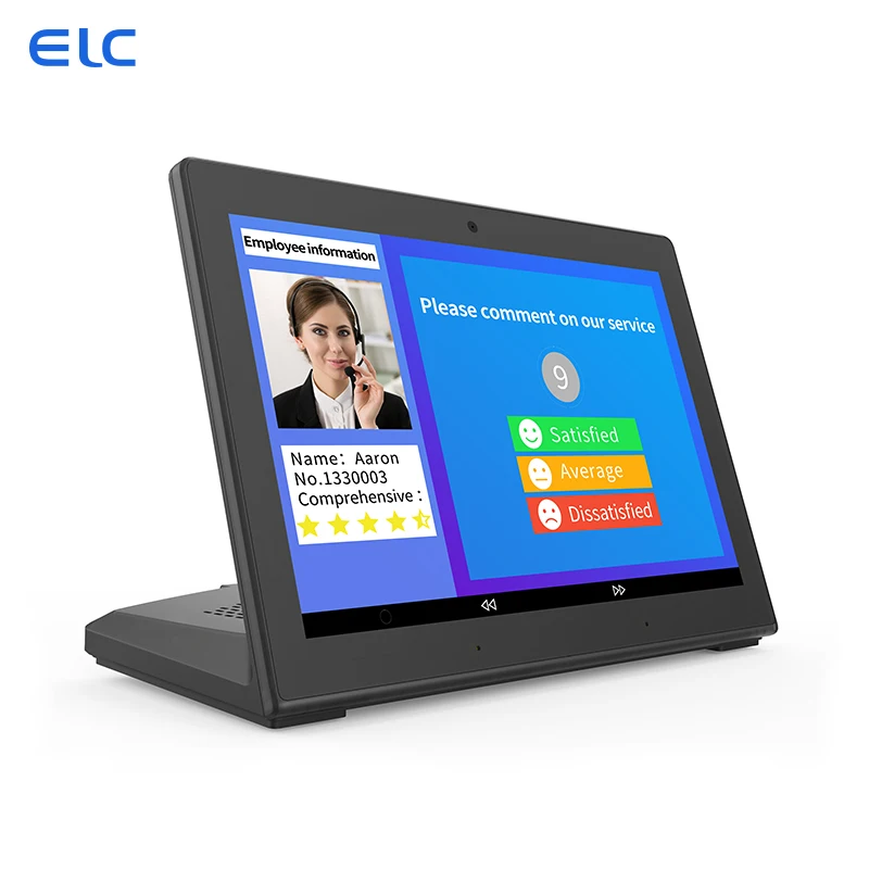 WL8029T 8inch Android 14 RK3576S L-Type Commercial L-shaped Tablet With SDK For Interactive Service Screen