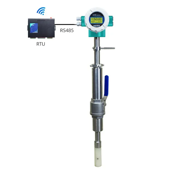 Factory Direct Sales Plug-in Electromagnetic  With CE certification Flowmeter Sewage Flowmeter