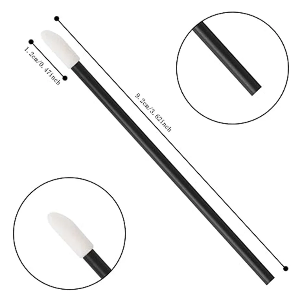 Großhandel 50/100 stücke Einweg Wimpern Pinsel Mascara Applikator Zauberstab Augen Lip Kosmetik Pinsel Verlängerung Kosmetik Make-up-Tools