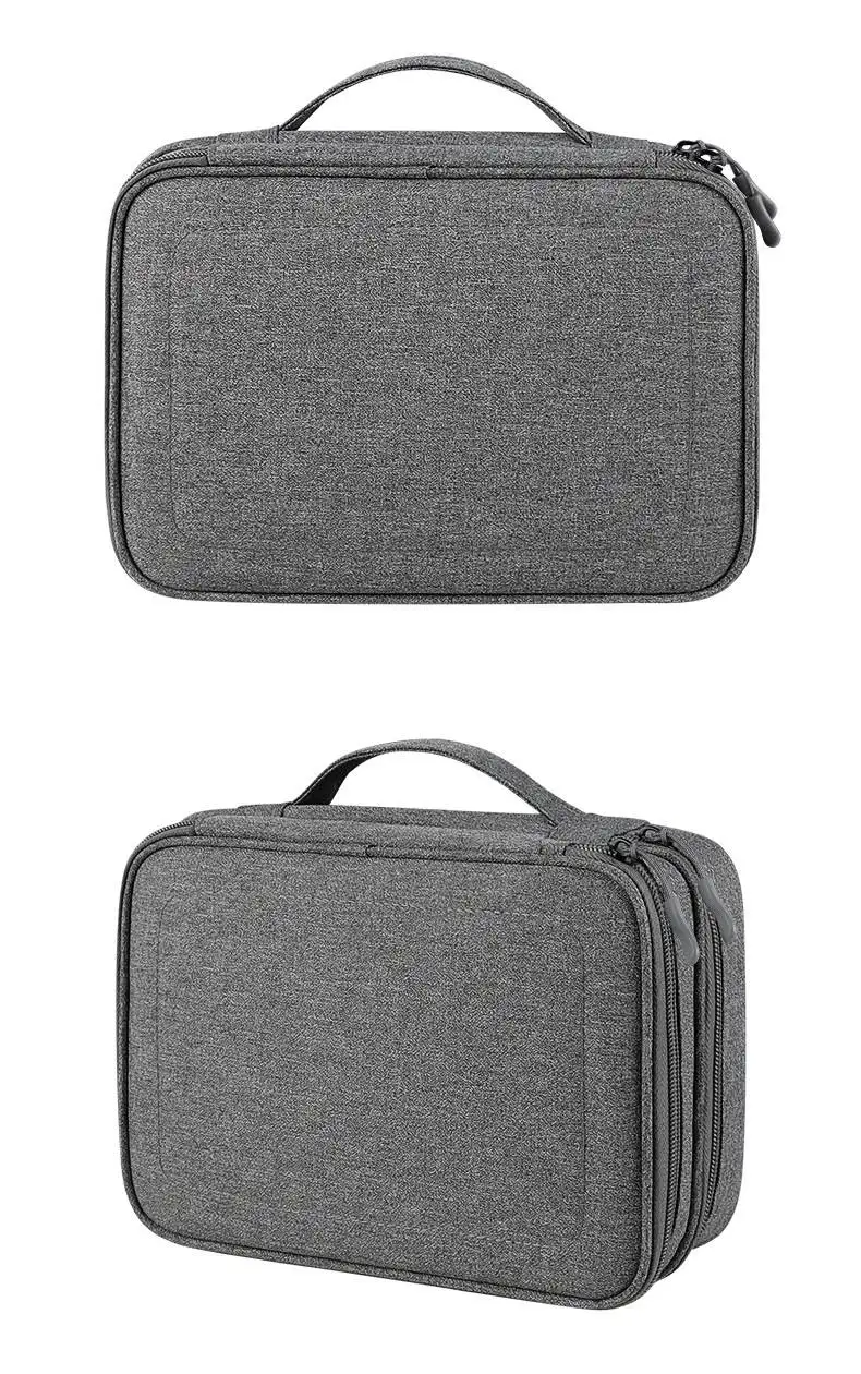 Aufbewahrungstasche für digitales Zubehör, große Kapazität, wasserdichte Organizer-Tasche für Kabel und Kopfhörer – Detail 20
