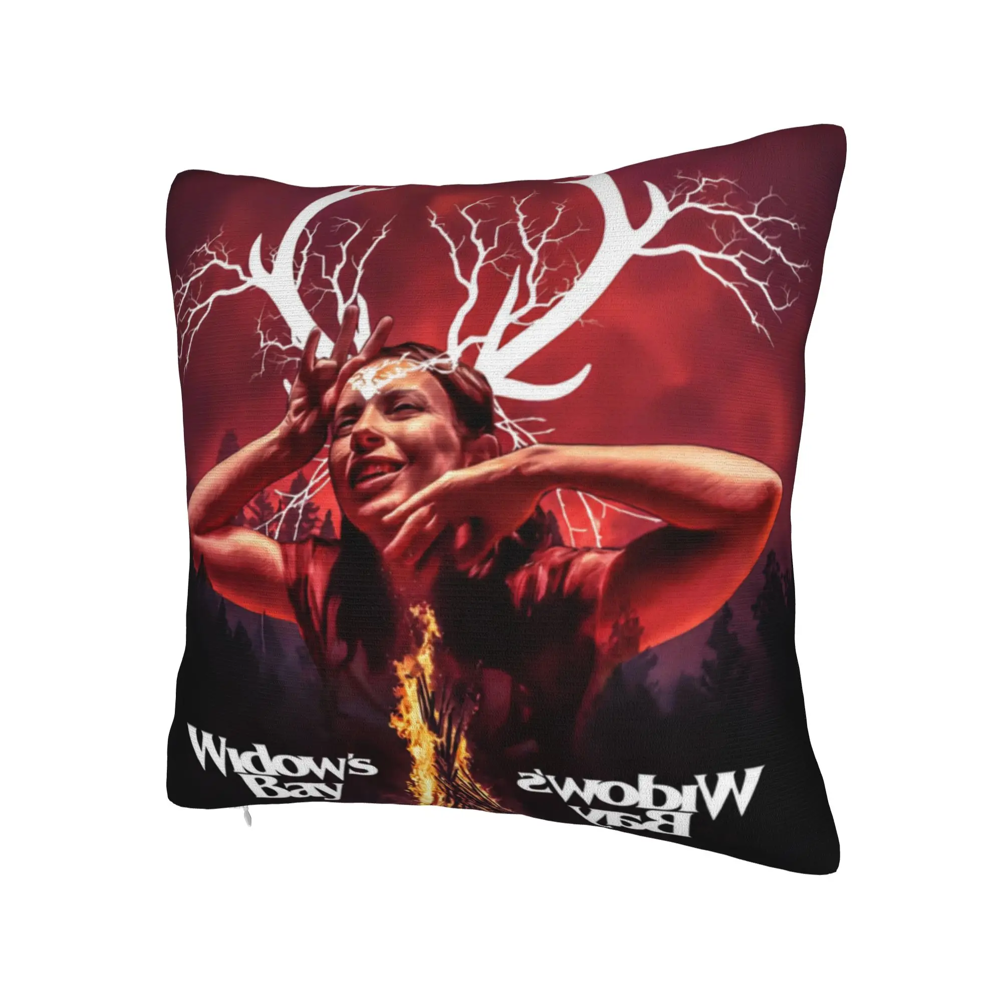 Decorative Pillowcases Widow's Bay Horror Movie 2026 Stuff Bed  Pillow Case Cover Square Multi-Size