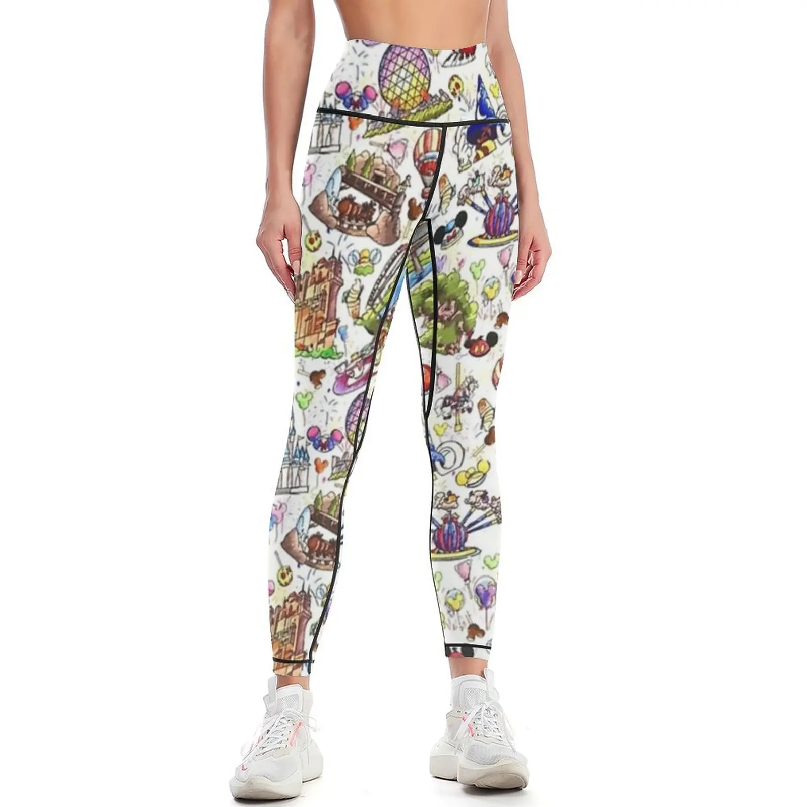 

Park Rides Leggings sports for gym Women sportwear Womens Leggings