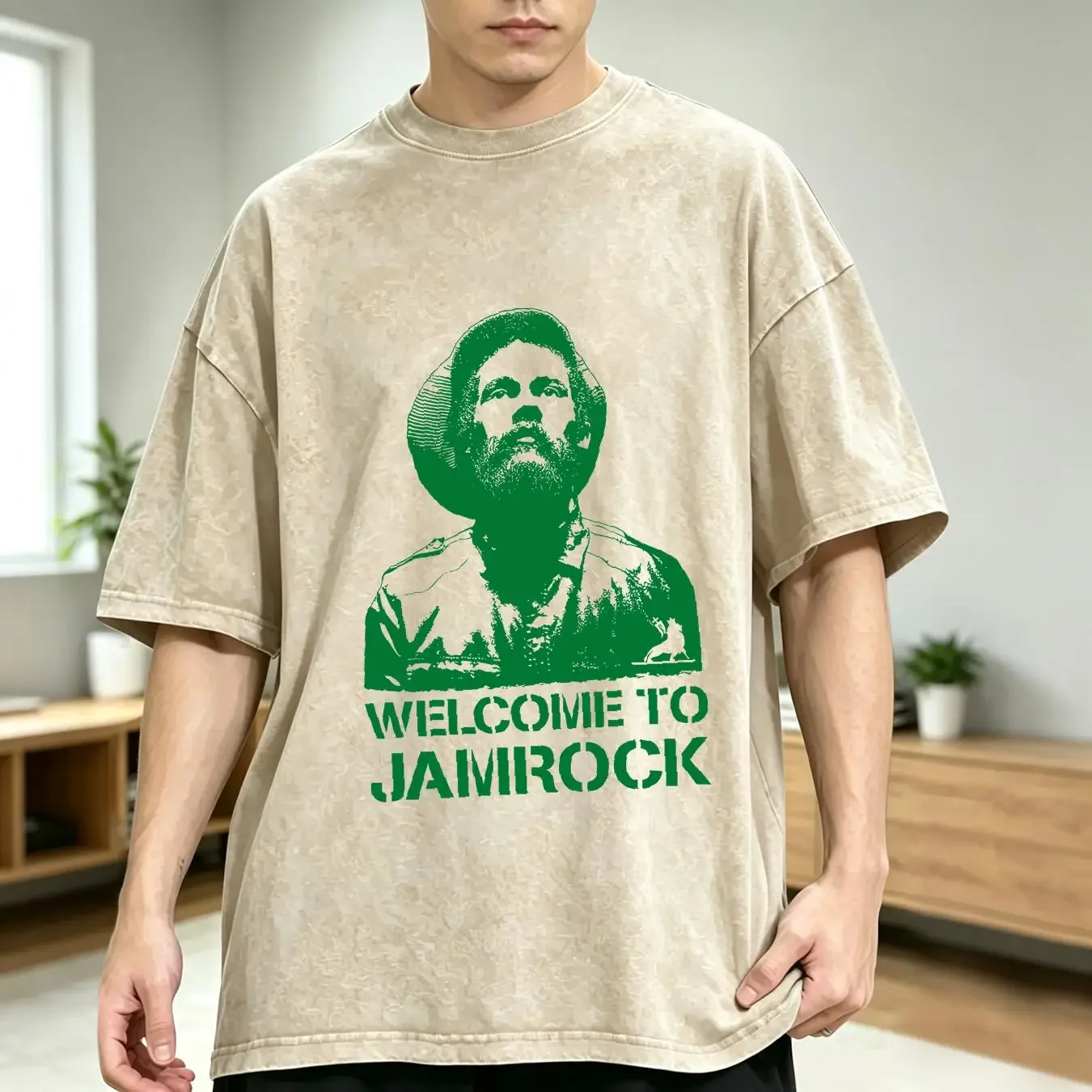washed T Shirt Damian Marley Reggae jamaica Music Dub Protoje Alborosie Sizzla long or short sleeves vintage Washed Soft
