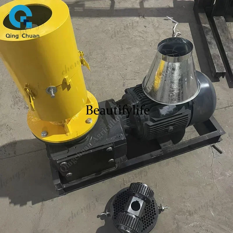 K182Biomass Granulator Rice Husk Granule Pressing and Forming Equipment Environmental Protection Fireplace Fuel Granulator