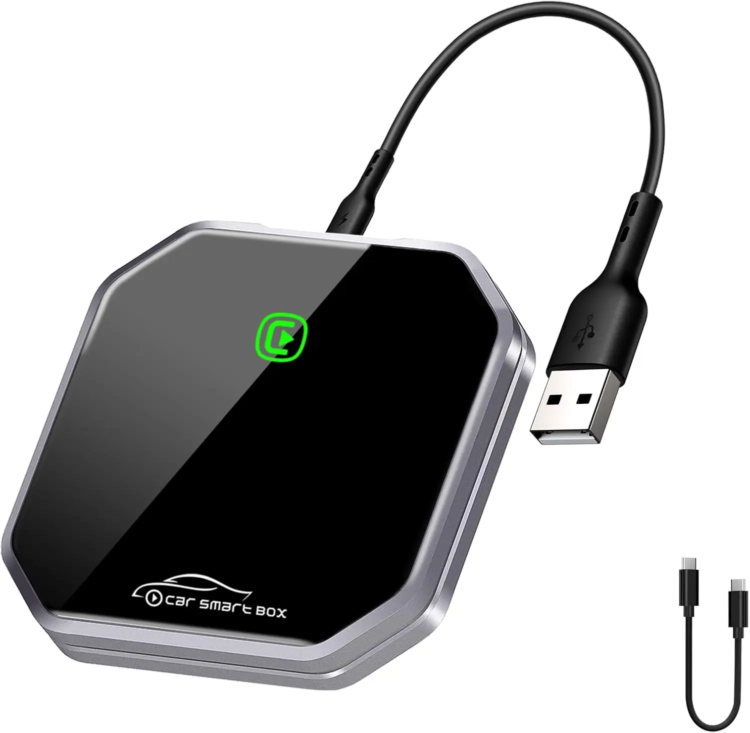 

Suitable for Converting Factory Car Wired CarPlay To Wireless Adapter Plug Play No Installation Required Suitable for Cars 2016+