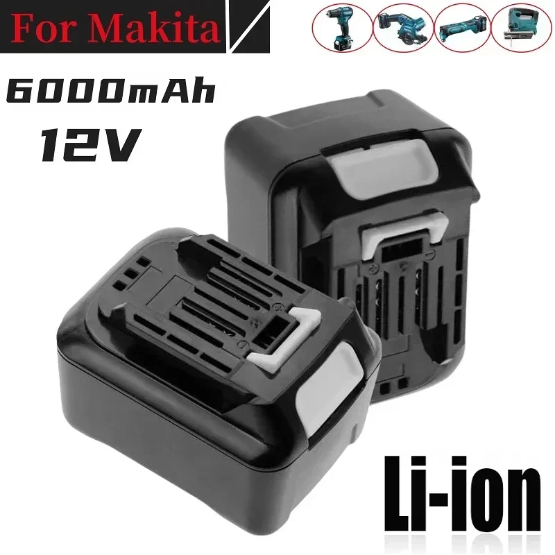 100% новый оригинал для Makita 12 В 6000 мАч литиевая аккумуляторная батарея BL1021B BL1041B BL1015B BL1020B BL1040B 197402   Электроинструменты