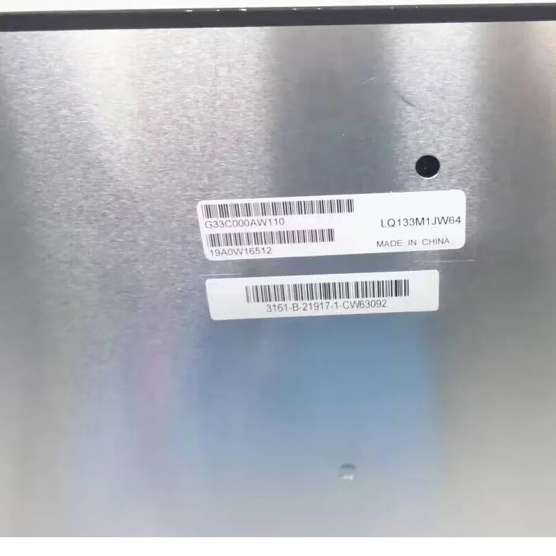 G33C000AW110 LQ133M1JW64 13.3 بوصة 1920 × 1080IPS FHD 30PINS EDP 100% sRGB 60HZ شاشة LCD لتوشيبا G83 HS شاشة لاب توب LCD