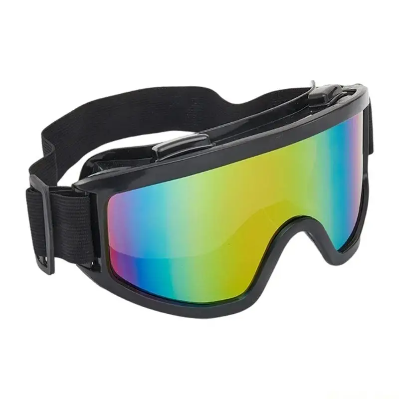 31BE Unisex Motorcycle Goggles for Women Men Outdoor Sports Glasses Windproof Snow Ski Goggles for Cycling Snowboarding
