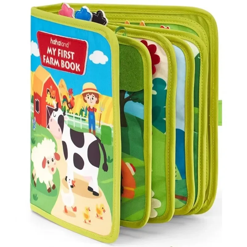 multi-style-3d-felt-quiet-book-early-education-busy-board-preschool-kindergarten-montessori-sensory-learning-toy-for-toddler-kid