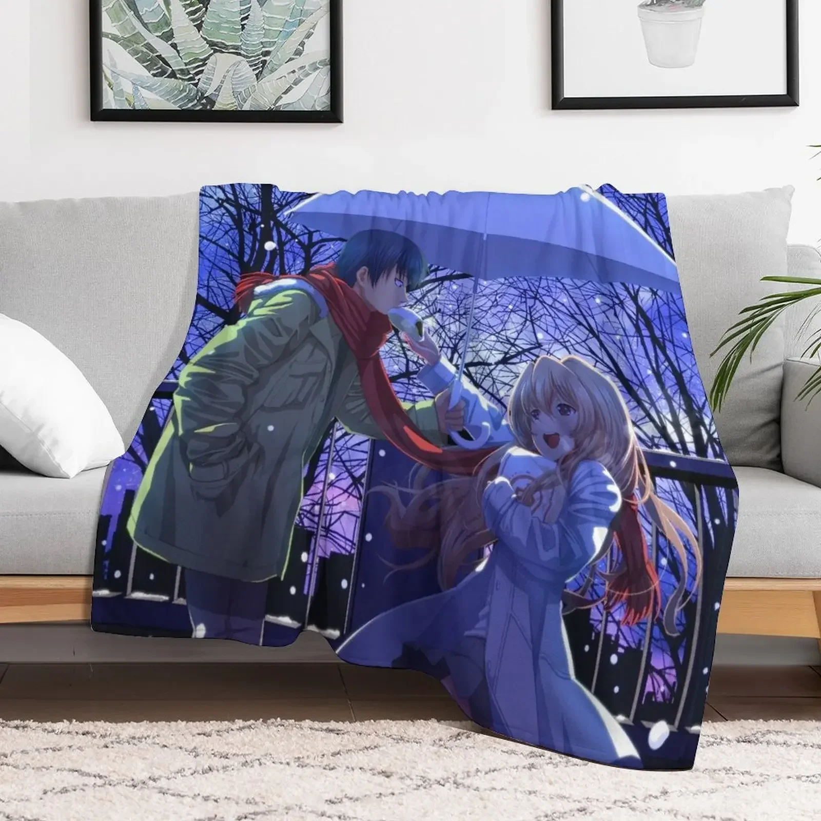 

Toradora 3 Throw Blanket Large sofa bed Summer Beddings Blankets