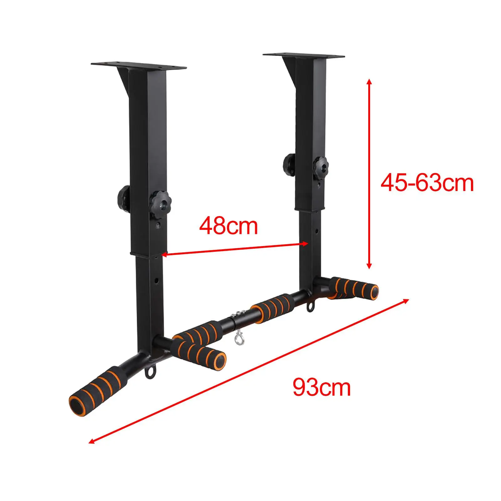 Chin up Bar Dip Station Strength Training Equipment Pull up Bar Wall Mounted Portable Fitness For Exercise Body Practice Workout