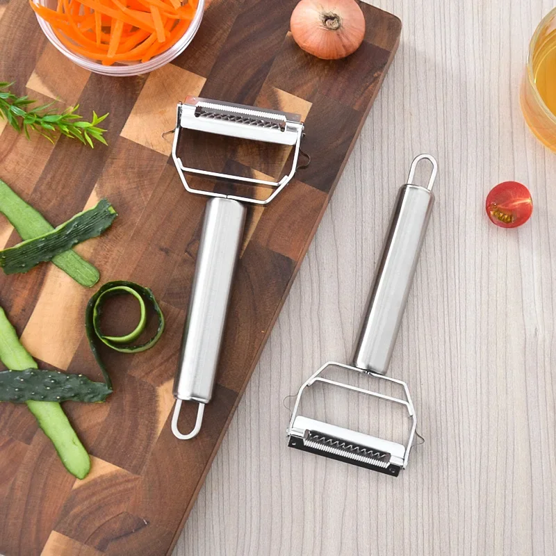 Multifunction Stainless Steel Vegetable Peeler Potato Carrot Cucumber Grater Fruit Cutter Julienne Peeler Kitchen