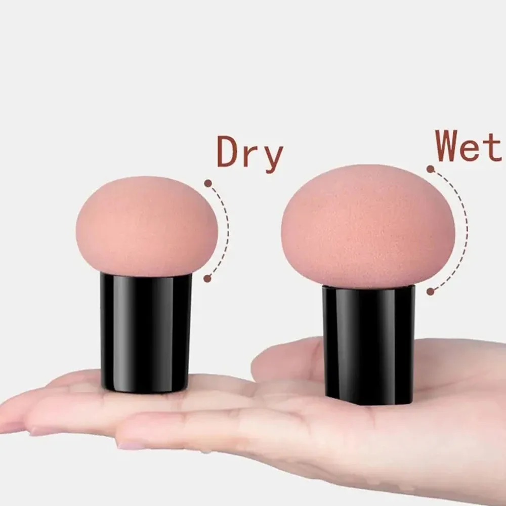 Mushroom Head Makeup Sponge Dry Wet Dual-use Cosmetic Powder Puff with Professional Foundation Creams Beauty Tools