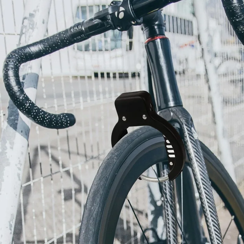 Fahrradrahmen-Radklemmenschloss, maximale Sicherheit für Fahrräder, einfach, schnell und einfach anzubringen, geeignet für den täglichen Gebrauch, robust, zuverlässig – Detail 3