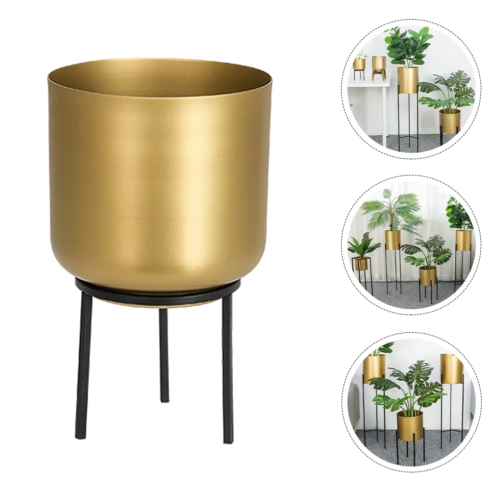 

Iron Vase Adornment Nordic Style Flower Arrangement Container Indoor Plant Pot Home Decor Living Room Bedroom Table Piece