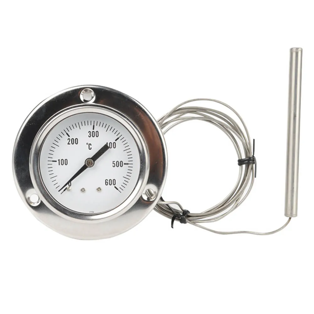 

Oven Thermometer with Long Probe Allows For Convenient Monitoring at High Temperatures Up To Six Hundred Degrees