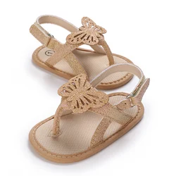 0-18M Baby Girls Summer Shoes Sandals First Walkers Newborn Shoes Casual Soft Sole Sandals Toddler Shoes