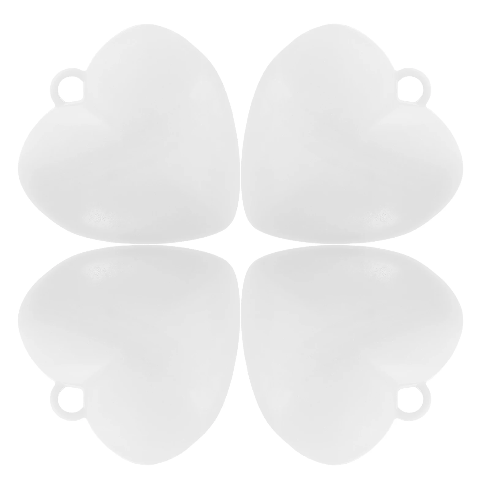 

4 Pcs Balloon Weight Block Weights for Helium Balloons Resin Pendants Heart Table Centerpiece Accessories Heart-shaped Small